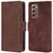 HualuBro Funda para Samsung Galaxy Z Fold 2 5G, protección magnética de cuerpo completo, a prueba de golpes, funda tipo cartera de piel con tarjetero para Samsung Galaxy Z Fold 2 5G Funda para