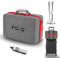 ASNOMY PS5 Tragetasche,Hartschalen Reisetasche für PS5 Disk/Digital Edition, Schutzhülle PS5 Aufbewahrungstasche Kompatibel mit PS5-Konsole, Controller, Kopfhörer, Kabel und Disc