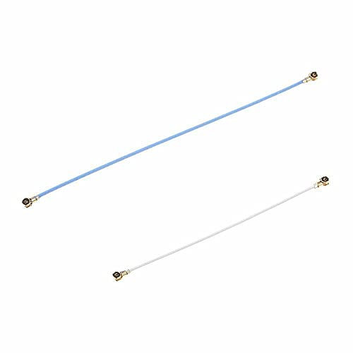 OnlyTech - Set des 2 câble internes coaxiaux antennes WiFi et GSM de remplacement pour le Samsung Galaxy S9 SM-G960F / G960