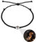 Drawelry Personalisiertes Fotoprojektionsarmband Fotoarmbänder Ich liebe dich Armband Verstellbares geflochtenes Seilarmband mit Bild im Inneren Charm Armreif Schmuck Geschenk (Black-SI)