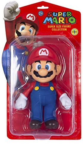 SCUTES DELUXE Together Plus Super Mario Super Size Figur Collection 23 cm (Mario)