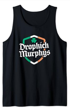 Dropkick Murphys - Official Merchandise - Ireland Shield Tank Top