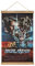 TTOOXZ Highlander Film-Poster, Stoffbild, Kunst, Holzrahmen, zum Aufhängen, Druck, Aufhänger für Raumdekoration, Ölleinwand, Geschenk