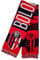 Bologna Offizieller Schal – Acryl – Stickerei Jacquard-Stil – Modell 01 – Fußballstadion – Länge 140 cm, rot, XL