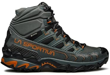 La Sportiva Ultra Raptor II Mid GTX Carbon/Hawaiian Sun Wanderschuhe für Herren, Carbon Hawaiian Sun, 45.5 EU