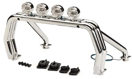 Traxxas 9262X Überrollbügel mit LED-Lichtleiste für K10 Cheyenne und F-150 TRX-4