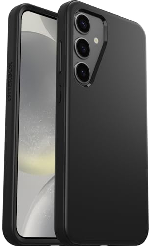 OtterBox Symmetry Case per Samsung Galaxy S24+, Custodia Protettiva sottile antiurto, a prova di caduta, Testata per resistere a 3 volte il numero di cadute secondo gli standard militari, Nero