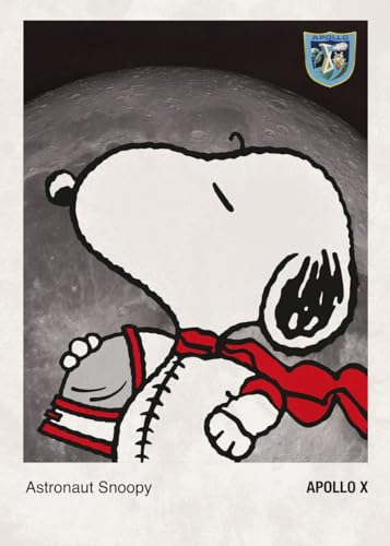 Displate - Poster aus Metal - Peanuts - Snoopy in space - Astronaut Snoopy - Größe M - 32x45cm Matt