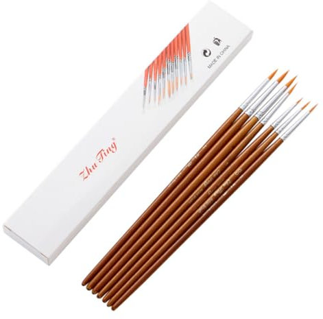 Nylon Linienzeichnungsstift für Profis und Kinder, Braun
