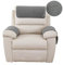 Armlehnenschoner Für Sessel Mit Tasche, Sesselschoner Sesselauflage, Sesselbezug Für Fernsehsessel, Lambswool Fleece rutschfest Möbelschutz Für Sofa, Stuhl (Light Gray,1 Sitzer)