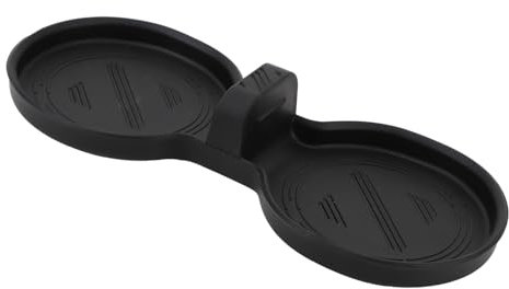 Posavasos Antideslizante para Portavasos, Inserto Elástico de Silicona para Posavasos para Modelo 3 2023-2024 con Superficie Antideslizante, Fácil de Limpiar, Duradero, Negro,