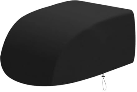 Mppchhn Wohnmobil-Klimaanlagenabdeckungen für das Dach, Wohnmobil-Klimaanlage-Winterabdeckung,RV-AC-Abdeckung, UV-beständiges Design - RV-Dachabdeckung mit Kordelzug am Boden für Campingreisen im