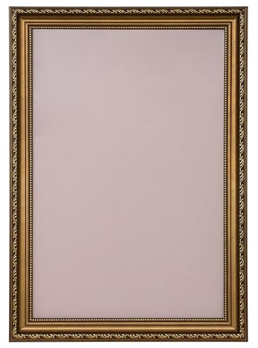 Bronze, A2 Wandrahmen für Zuhause, Wandfoto-Display: Vintage-Bilderrahmen für Kunstwerke, Poster, Puzzles, klassische Barockgalerie, A2-Bilderrahmen