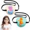 DWFEYOI Cache-œil Enfant 2 pièces pour amblyopie et orthoptie, adapté aux enfants, Couvre-lunettes pour fille, avec patchs pour les yeux corrigés visuellement,cache oeil enfant,cache oeil