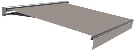 Wasabi - Toldo Exterior 3x2 Gris – Lona Acrílica Protección Solar UV - Semicofre Antracita Aluminio – Manivela Incluida