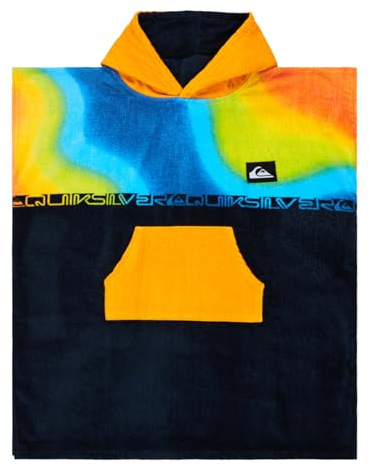 Quiksilver Strandtuch mit Kapuze, für Jungen, Blau
