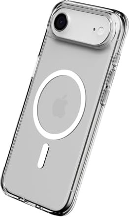 RhinoShield MagSafe-kompatible Hülle für [iPhone Air] | Clear Case - Anti-Vergilbung, Hohe Transparenz, Überragende Magnetkraft, Übertrifft Militär-Fallteststandard - Transparent