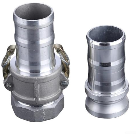 Quick Disconnect Cam Lock Fitting, Aluminium Schlauchverbinder Adapter für landwirtschaftliche Bewässerung Rohrverbindung Metall