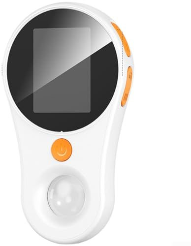 Digitales Mikroskop für Kinder mit 500-facher Vergrößerung, 2-MP-Kamera, 5,1 cm IPS-Bildschirm und eingebauten LED-Lichtern, tragbares Design für wissenschaftliche Beobachtung und Aufnahme (weiß)