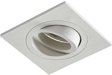 Spotlight Recessed Sophia dimmable (Modern) in White Made of Metal for e.g. Living Room & Dining (1 Light Source, GU10) from Arcchio | high-Voltage Spotlight recessed Ceiling