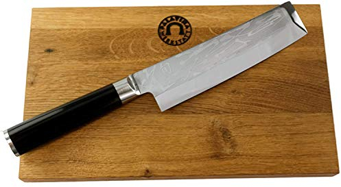 Set offerta Kai Shun Pro SHO | VG-0007 ultra nitido Nakiri/Usuba | 16,5 cm | + tavola in legno fatta a mano 30x18 | Prezzo al dettaglio: 245 €