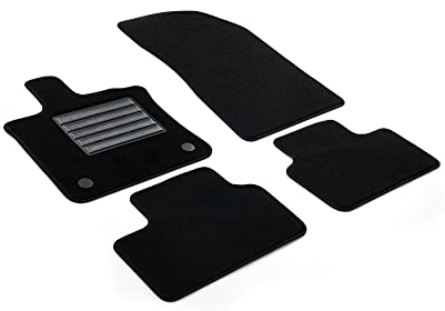 MDM SP-8668 Fußmatten Velours Autoteppich passend für Renault Captur II (auch E-Tech Plug-in Hybrid, Full Hybrid, Mild Hybrid) 2020> ASX II (auch Mild Hybrid Plug-in Hybrid) 2023>