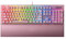 Razer BlackWidow V3 (Green Switch) - Mechanical Gaming Keyboard (Clicky Mechanical Switches, Doubleshot ABS Keycaps, Multi-Function Digital Roller and Media Key, Wrist Rest) US Layout | Quartz Pink