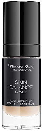 PIERRE RENE PROFESSIONAL SKIN BALANCE COVER FLUID FOUNDATION WATERPROOF (NO.23 NUDE)