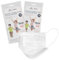 Go-Form DAVE Junior Tipo I, CE - Mascherine Chirurgiche - 10 Pezzi, Colore Bianco