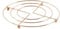 PEBBLE HUG 1x Stainless Steel Chrome Trivet, Sturdy Construction, Easy To Clean, Ideal For Protecting Surfaces From Hot Pots, Pans, And Dishes, Sleek And Stylish Design