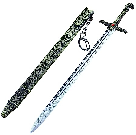 1 figurine Game of Thrones House of The Dragon - Ouvre-lettres - Décoration de bureau - Pendentif sac à dos - Cadeau (Oathkeeper)