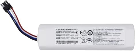 Geoviizon 14,4 V 5200 mAh Akku Kompatibel mit Dreame F9/D9/D9 Pro/D9 Max/L10 Pro Roboterstaubsauger Batterie Zubehör