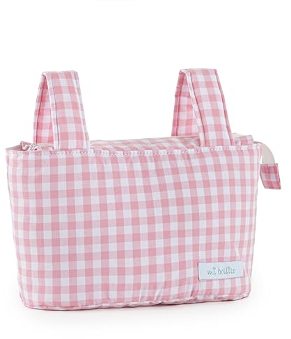 Mi bollito - Borsa organizer per passeggini per la mamma, borsa per passeggini, multifunzione, grande capacità per riporre oggetti., Rosa, Rosa