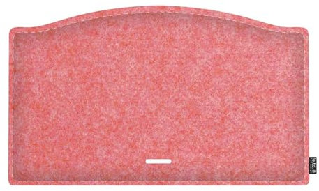 Feltd. Gepolstertes Filz Kissen 23mm geeignet für Stokke Tripp Trapp inkl. Befestigungsklett mit Aussparung! Fair & Made in Cologne! (Flamingo)