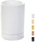 Dowbom Porte-ustensiles de cuisine pour comptoir, cuillère, spatule, pot à ustensiles de cuisine en céramique, porte-couverts, porte-baguettes (blanc)