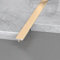 Raouoae Laminat Übergangsleiste 3 Stück 90cm T-Form-Dekorationsleiste Bodenübergangsstreifen Bodenschiene Für Fliesen-Holz-Laminat-Verbindungslücke(Gold,Breite: 15 mm)