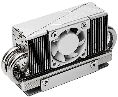 Woedpez Ventilateur haute performance HR-10 2280 pour ventilateur de disque dur SSD M2 Finition fine Ventilateur 30 mm