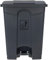 45 LITRE GREY WASTE PEDAL BIN STEP ON NAPPY WASTE COMMERCIAL MEDICAL KITCHEN PROFESSIONAL RECYCLE RECYCLING CLINICAL INDOOR & OUTDOOR