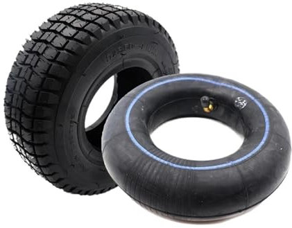 AQXYWAZQ 9 Zoll 9x3.50-4 Luftreifen 9x3.5-4 Reifen for Elektro-Dreirad Ältere Ecooter Go Kart Mobility Scooter Reifen(CLEVEK Tube and tyre)