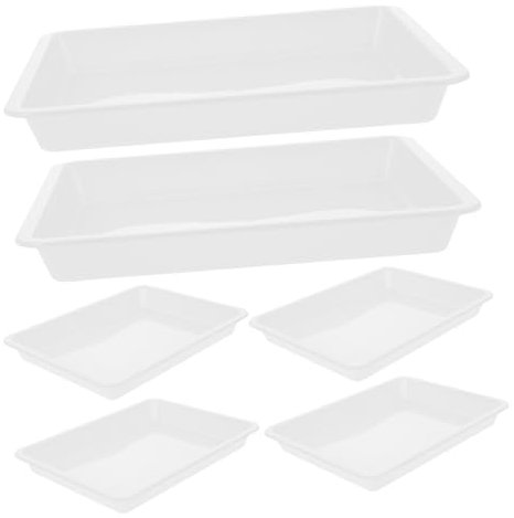Abaodam 6stücke Teiliges Puzzle Sortierset Aus Kunststoff Multifunktionale Organizer-Trays Für Spielzeugaufbewahrung Und Puzzle-Teile Für Erwachsene