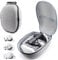 Carrying Case for Meta Quest 3S/Quest 3/Quest 2, HUADAI Design Protective Storage Bag with Adjustable Strap and Pouch for Accessories (Gray)