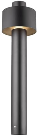 SLV Stehleuchte 1008193 / Außen-Beleuchtung für Wege, Wände, Eingänge, LED Outdoor Garten-Lampe / E27 IP65 13W schwarz