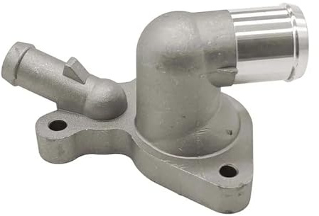 Termostato de refrigerante del motor Carcasa de termostato refrigerante motor aluminio 11537512733, compatible con Mini Cooper S R52 R53