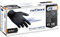 REFLEXX 78/XS, Guanti in Nitrile Neri senza Polvere Gr 4, 100 Pezzi, Nero