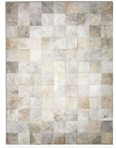 Vip-leather NEU KUHFELL Patchwork Teppich Cod 2000 (240 cm x 300 cm)
