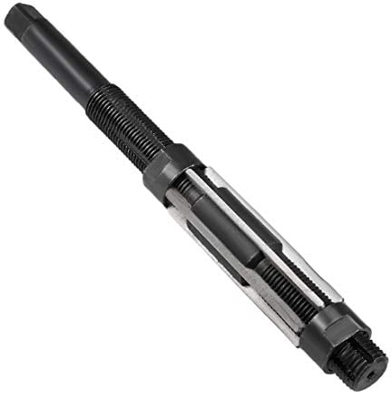 sourcing map Adjustable Hand Reamer 21-23mm High Speed Steel H8 6 Straight Flutes Milling Cutter Tool Metric Reaming Drill Bit for Metal