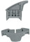 Rail Stop Rail Stop Clamp End Piece Upper Basket Rail Dishwasher Original Bosch Siemens 00165254 165254