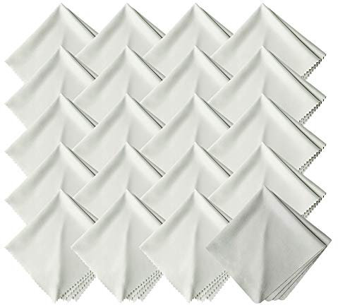 Eyeglasses Cleaning Cloths, Screens, Lens Wipes for All Electronic Device Screens (1 Pack Anti-Fog Wipes, 19 Pack Small Size Microfiber Cleaning Cloths)