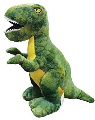 BARRADO - Peluche T-Rex Dinosaurio Verde 30 cm - Calidad Super Soft