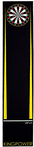 Kingpower Dart Darts Teppich Dartteppich Dartmatte 290x60 cm Steeldart Dartpfeile Dartboard Zubehör Abwurflinie Schutz Gummi Dartscheibe Verschiedene Designs, Design:Design 07